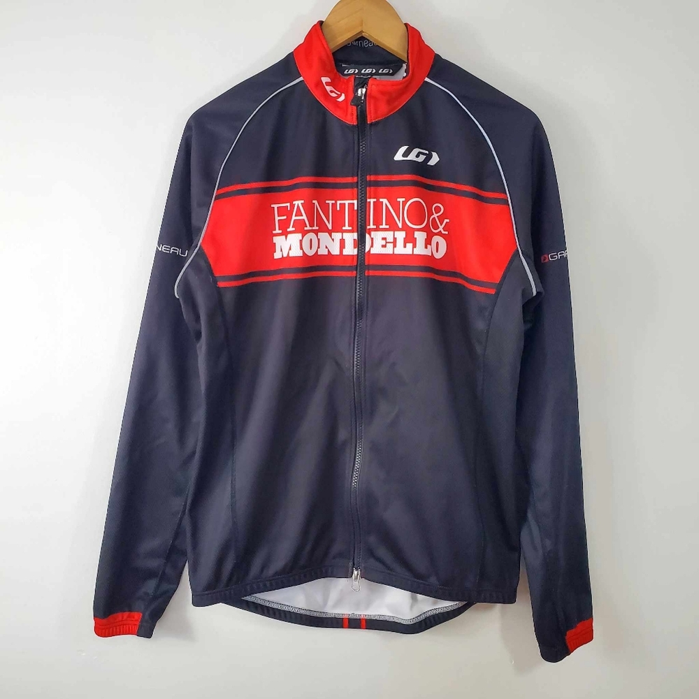 Louis Garneau Men's Full Zip Lightweight Cycling Spring Jacket